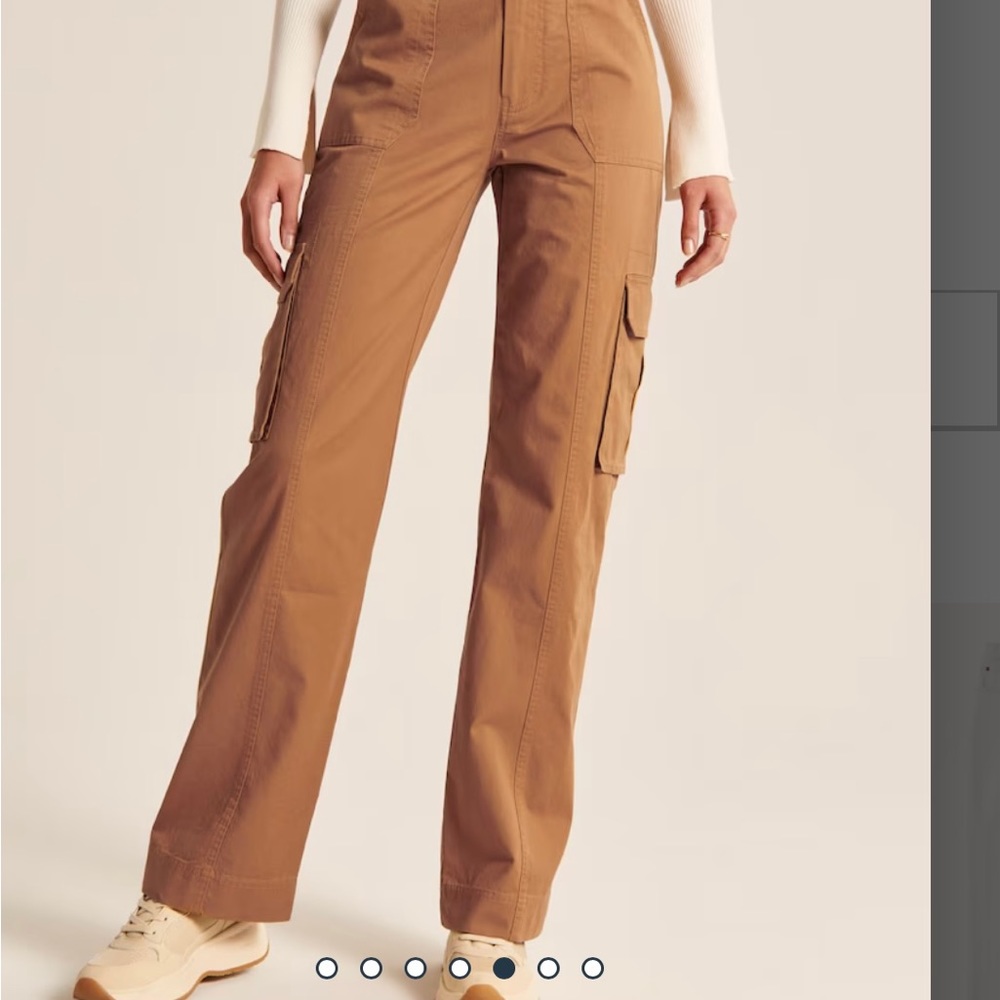 NWT Abercrombie Relaxed cargo pants - Picture 5 of 9